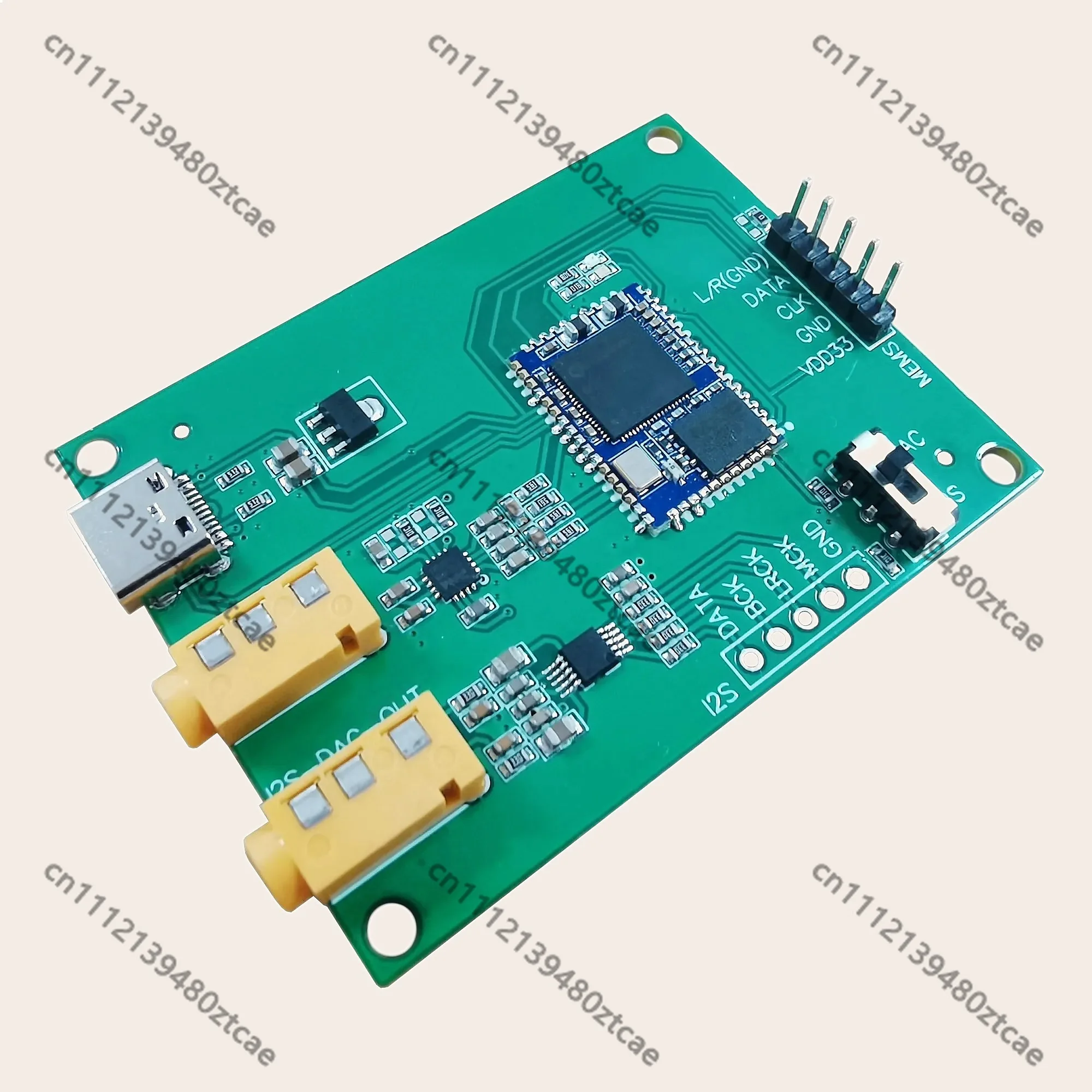 PDM MEMS Digital Microphone Module I2S PCM Output 16bit 48K Audio DAC Analog Conversion