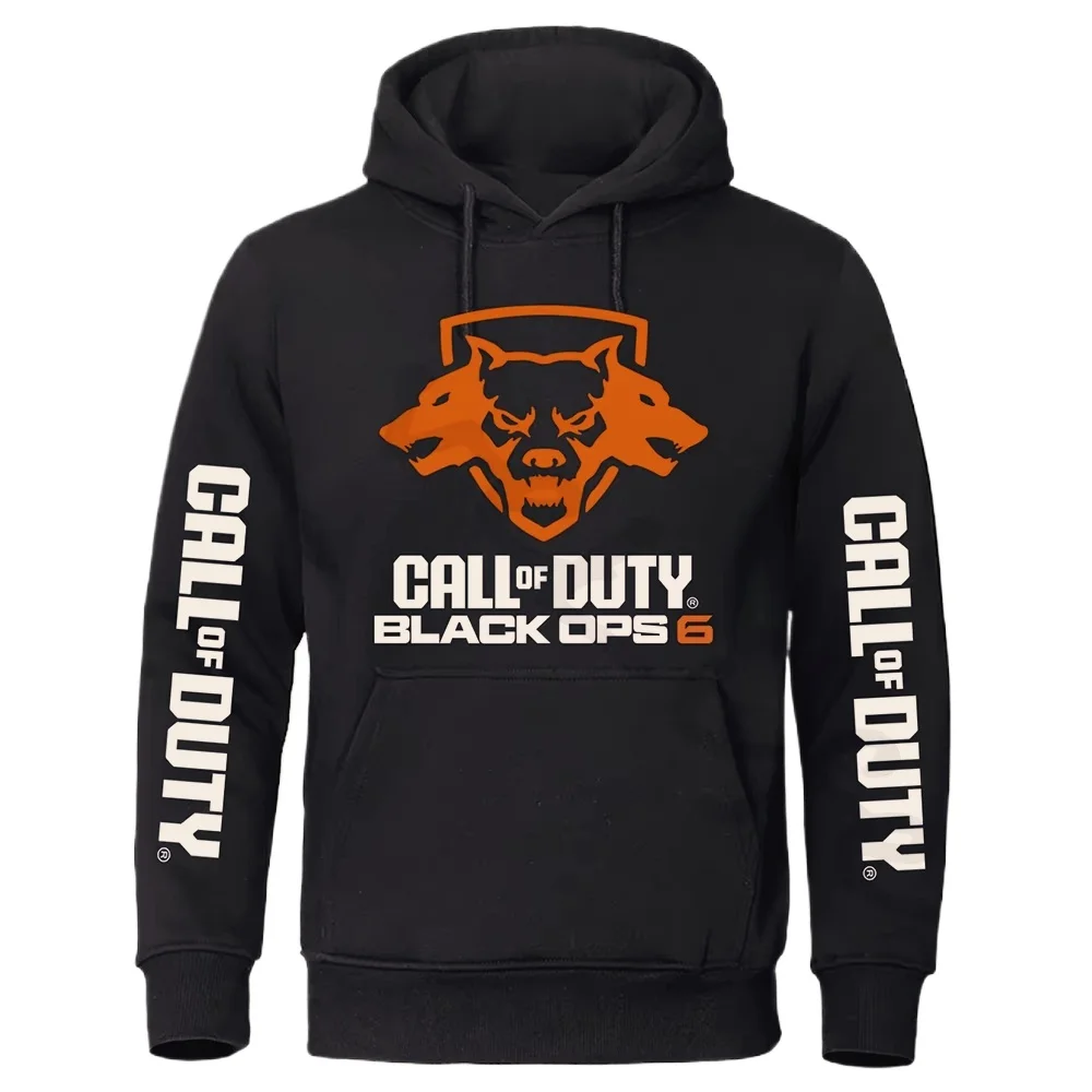 Harajuku Call of Duty Warzone Print Hoodies Men Personality Hooded Sweatshirt Casual Outdoor Women Loose Long Sleeve Pullovers