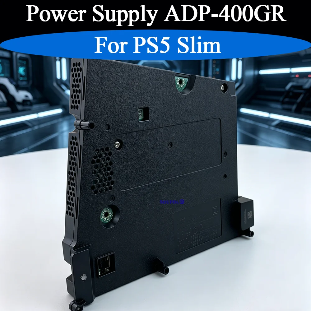

Новый оригинальный адаптер питания ADP-400GR для PS5 Slim, 100-127В/200-240В, внутренний адаптер для замены, аксессуар для PS5 Slim.