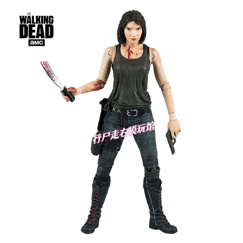 Original 5 Inches 1/12 Anime Figure McFarland The Walking Dead Movies·Series MAGGIE Action Figures Scale Model Children's Toys