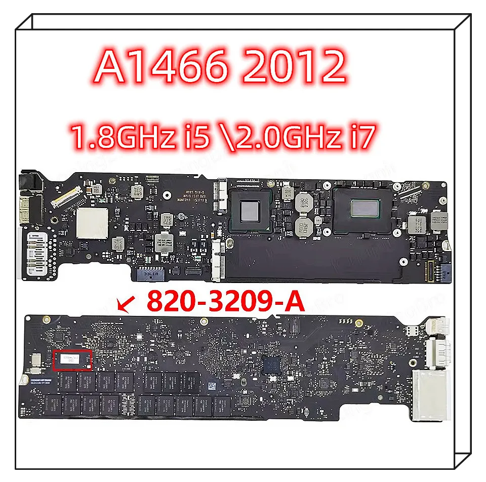 Map original a1466 mother 820-a 820-a-B 820--has for MacBook Air 13 inches a1466 map logic I5 i7 4gb 8gb-2012