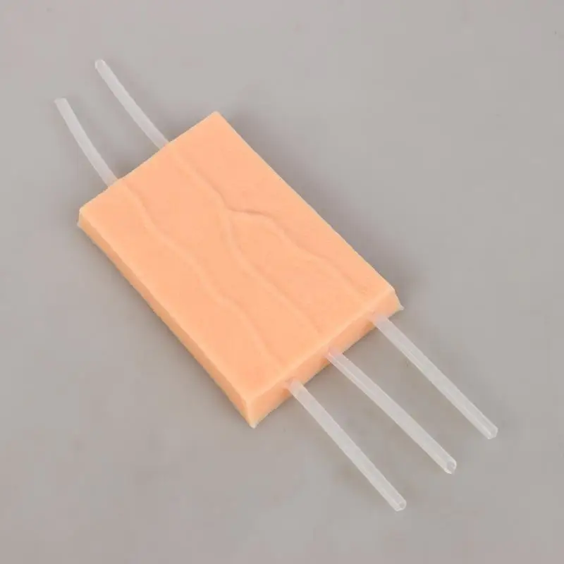 Silicone Injection Practice Pad Blood Recovery Kit Medical Student Nurse Blood Collection Puncture Training Pad Model