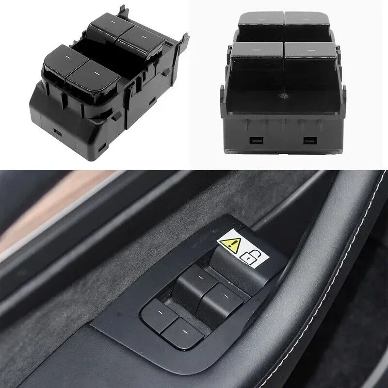 1081037 -02-G لطراز تسلا Y/3 2021 2022 2023 سيارة كهربائية أمامية يسار نافذة التحكم رافع زر التبديل #2