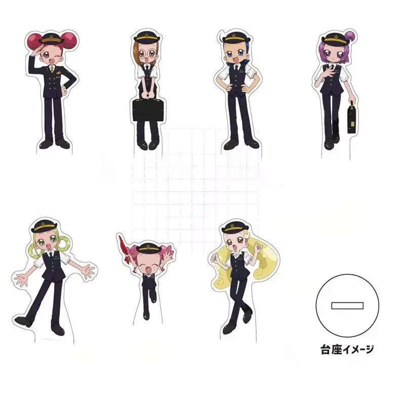 Anime Ojamajo Doremi Magische Acryl Stand Puppe Spiel Aiko Momoko Hazuki Hana Onpu Figur Modell Platte Cosplay Spielzeug für Geschenk