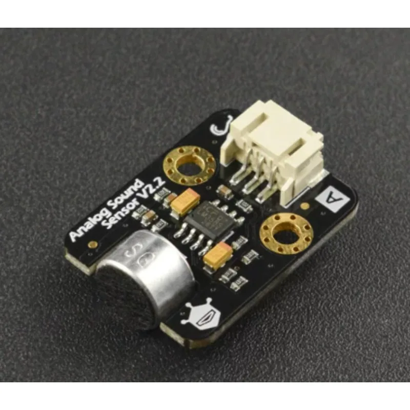 Electronic Building Blocks Analog MIC Sound Sensor with Data Cable, 3.3V/5V Operating Voltage