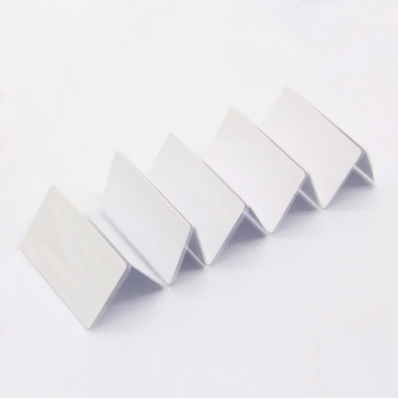 

100pcs pvc card ntag213 215 13.56 mhz smart chip blank black transparent Inkjet printable nfc card for business hotel door lock