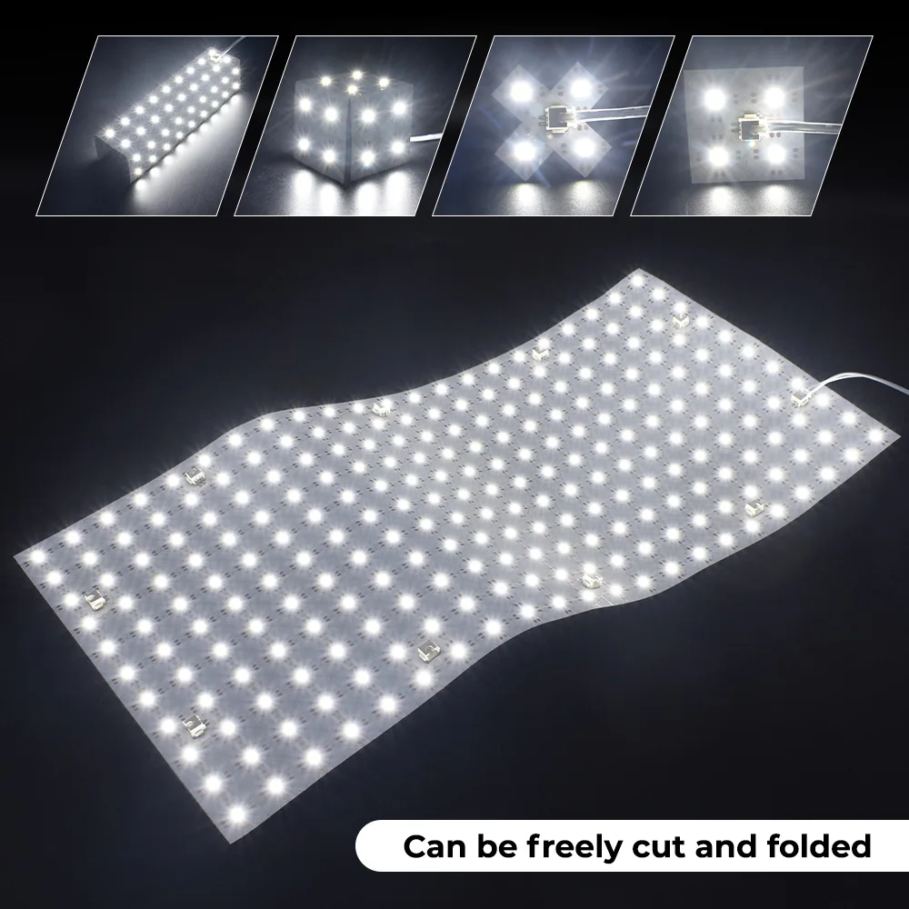 Light Strip Marble Translucent Stone Island Table Atmosphere Backlight Source DIY Luminous Light Strip LED Light Strip