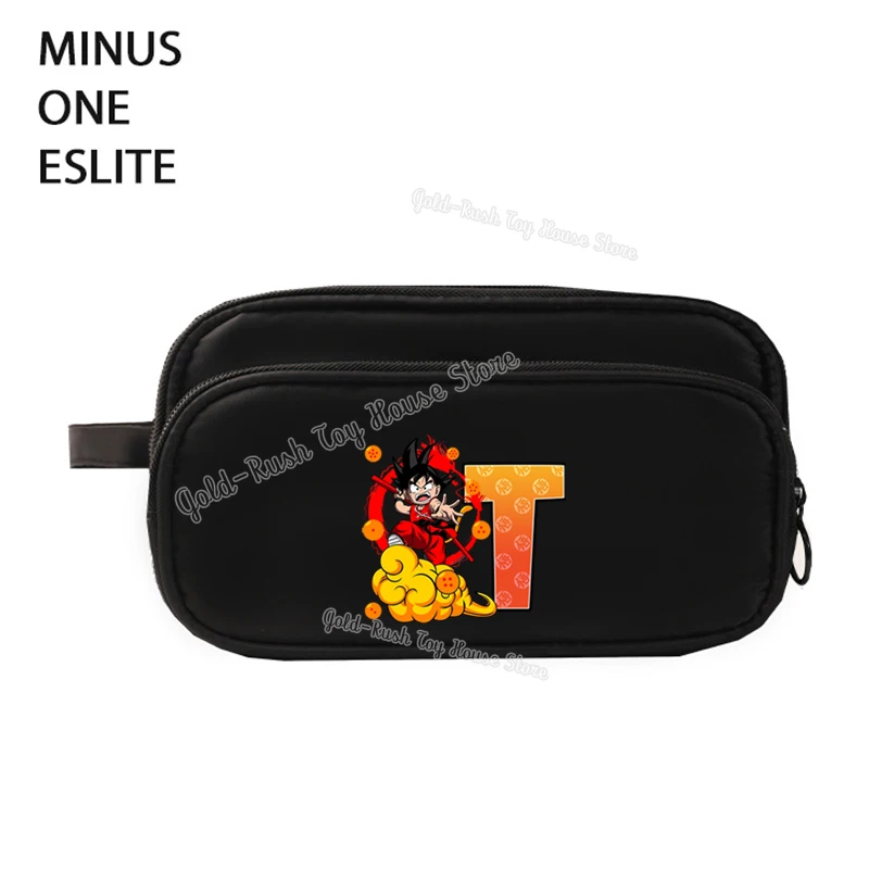 Draken Bal Brief A-Z Potlood Tas Anime Son Goku Grote Capaciteit Etuis Student School Briefpapier Jongen Meisje Pen Box Case
