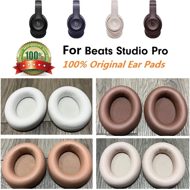 

100% Original Replacement Ear pads For Beats Studio Pro Wireless ANC Headphone EarPads Ear Covers Headset earmuffs spare part
