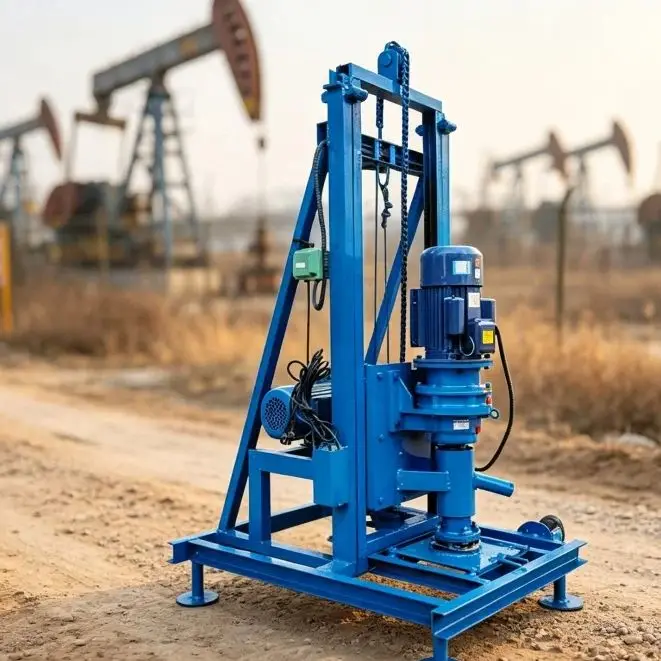 Customized Household Small Borehole Drilling Rig Water Well Drilling Equipment For Rural Orchard Irrigation