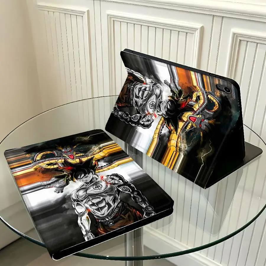 with Pencil Slot Case for Samsung Galaxy Tab A9Plus A7 Lite S9+ S10 Lite S7 S8+ A8 S9 FE S10 Plus A11 S10FE S11 Anime Son Goku