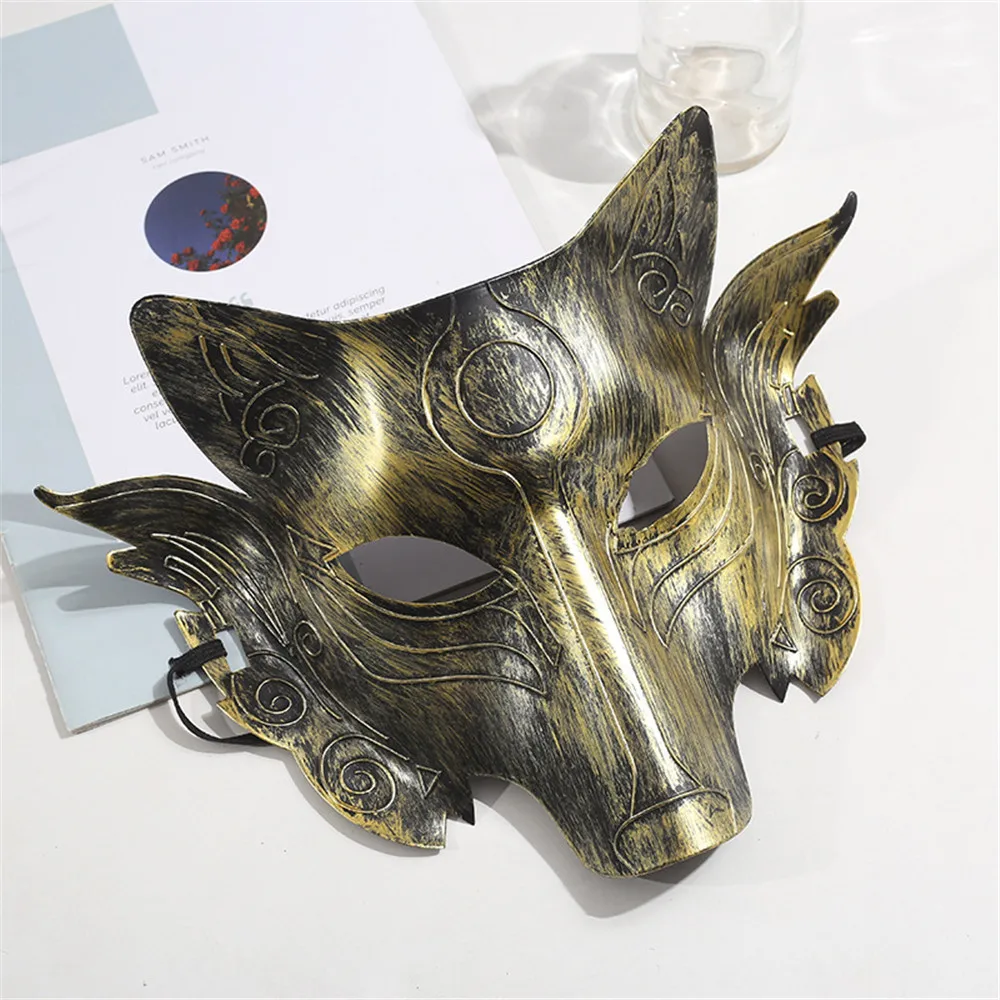 Halloween Decorations Mask Werewolf Mask Animal Wolf Head Performance Supplies Wolf Christmas Gift