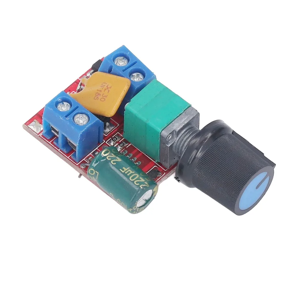 3pcs 3V-35V Motor Speed Controller 1% to 100% Duty Cycle 5A 90W LED Dimmer Control Board Speed Control Switch Mini Size
