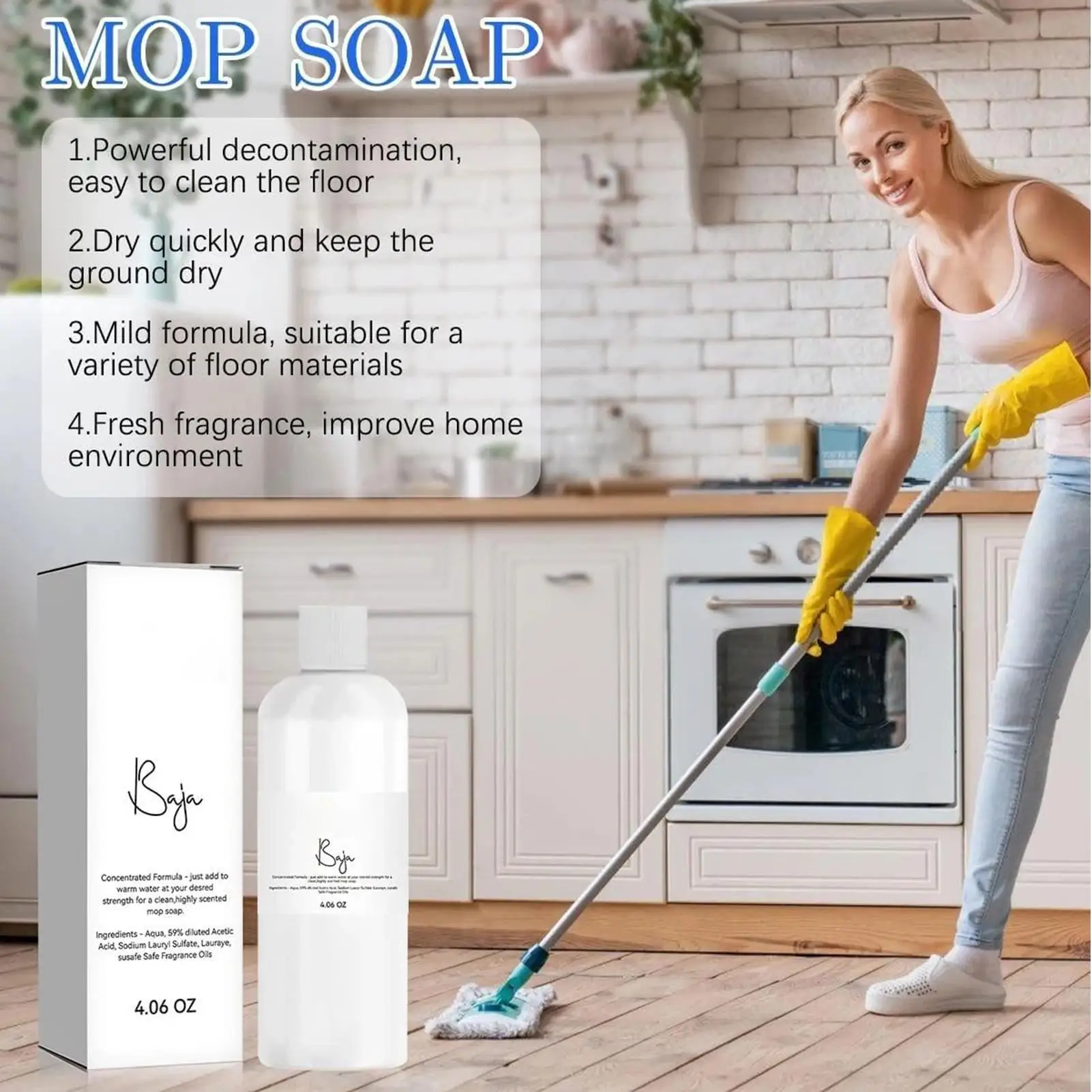 Floor Polishing Liquid 120ml Stain Removal Long-Lasting Indoor Floor Polishing Liquid Cleaner for Dining Room Bedroom Entryway