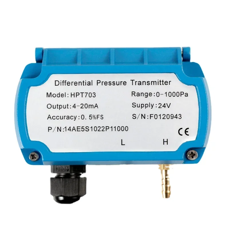 Macsensor Low Cost 4-20ma Micro Gas Air Differential Pressure Sensor