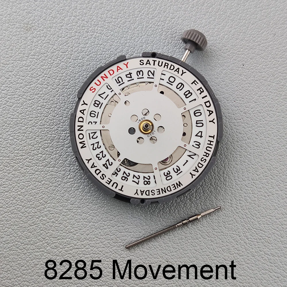 Japanese original automatic movement miyota8285 movement mechanical high-quality white movement automatic winding dual calendar