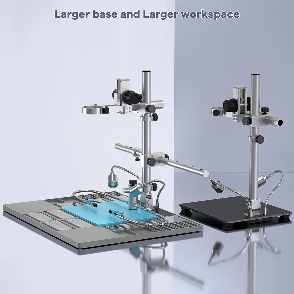 Andonstar 2024 Digital Microscope Aluminium Plus Stand Upgraded Boom Arm Stand for AD246SM AD249SM AD407Pro AD409Pro AD409PRO-ES