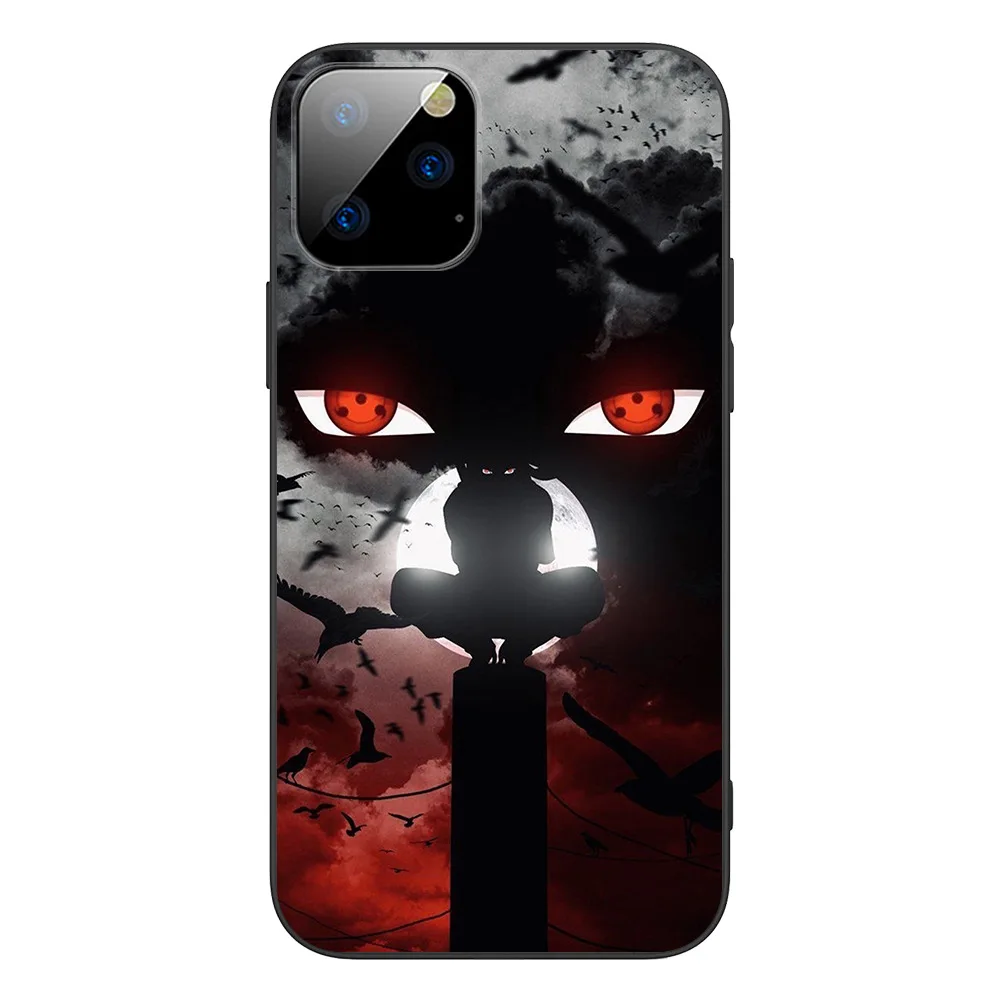 Anime Naruto Phone Case Foriphone5 6 7 8 5S 6S 6P 7P 8P Plus Se 11 12 13 14 Pro Max Xs Xr Mini Soft Protective Shell Cover Funda