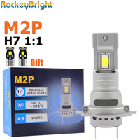 M2P H7 Led Headlight 6500K H11 H8 Fog Light 9005 HB3 H1 9006 H4 Car LED Lamp LED Headlight Bulb RoHS Light 4300K 3000K