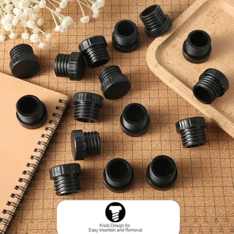 Tapones de seguridad para enchufe de luz de A74E-16Pcs, tapas de extremo de cubierta de enchufe de bombilla E26, tapas protectoras para enchufe de luz para luces de cadena