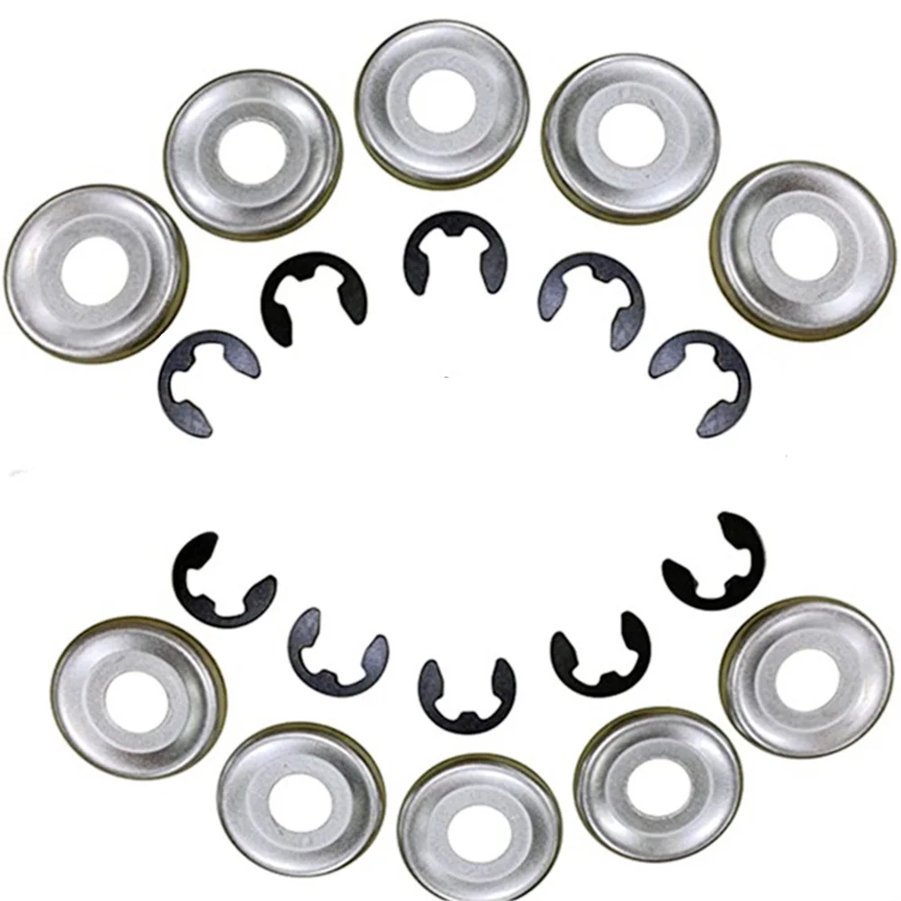 10Pcs Clutch Washer E-Clip For-Stihl MS260 290 024 MS240 MS250 MS440 460 MS660 Passive Disc Sprocket Retainer Circlip Set