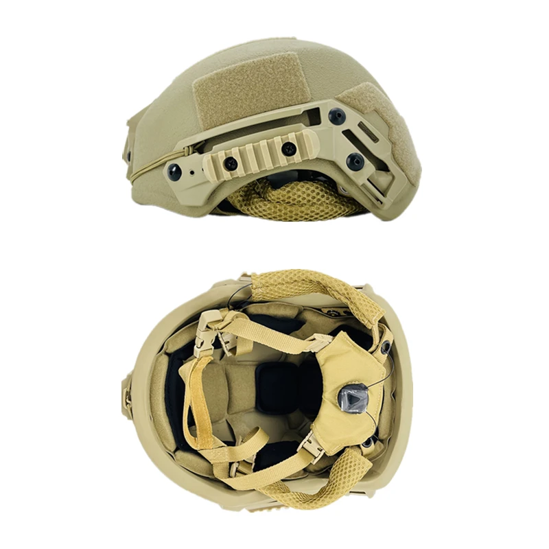 Tactical ballistic high cut helmet ACH high cut, UHMW-PE, high quality, NIJ IIIA, fast Wendy suspension pad, ballistic helmet