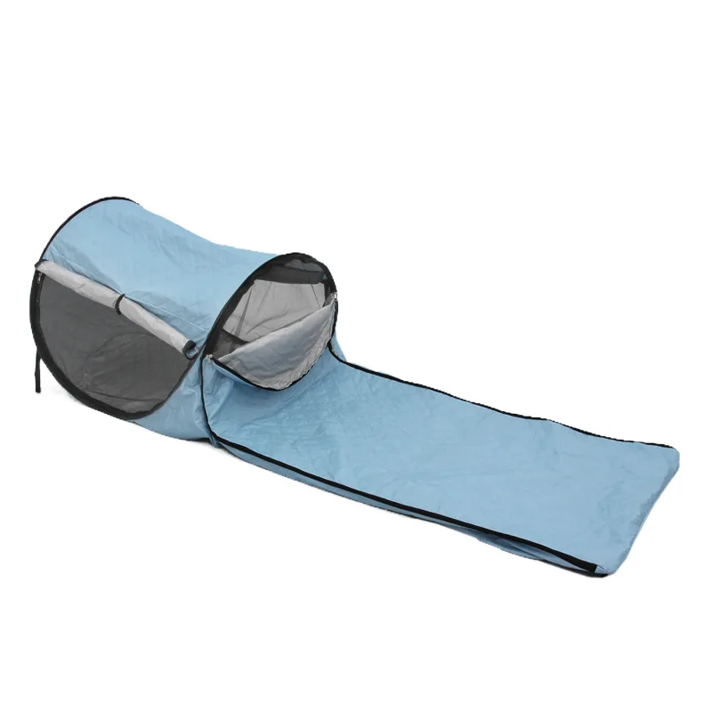 Winter three-layer padded single and double warm sleeping bag outdoor camping portable adult cold-proof mosquito