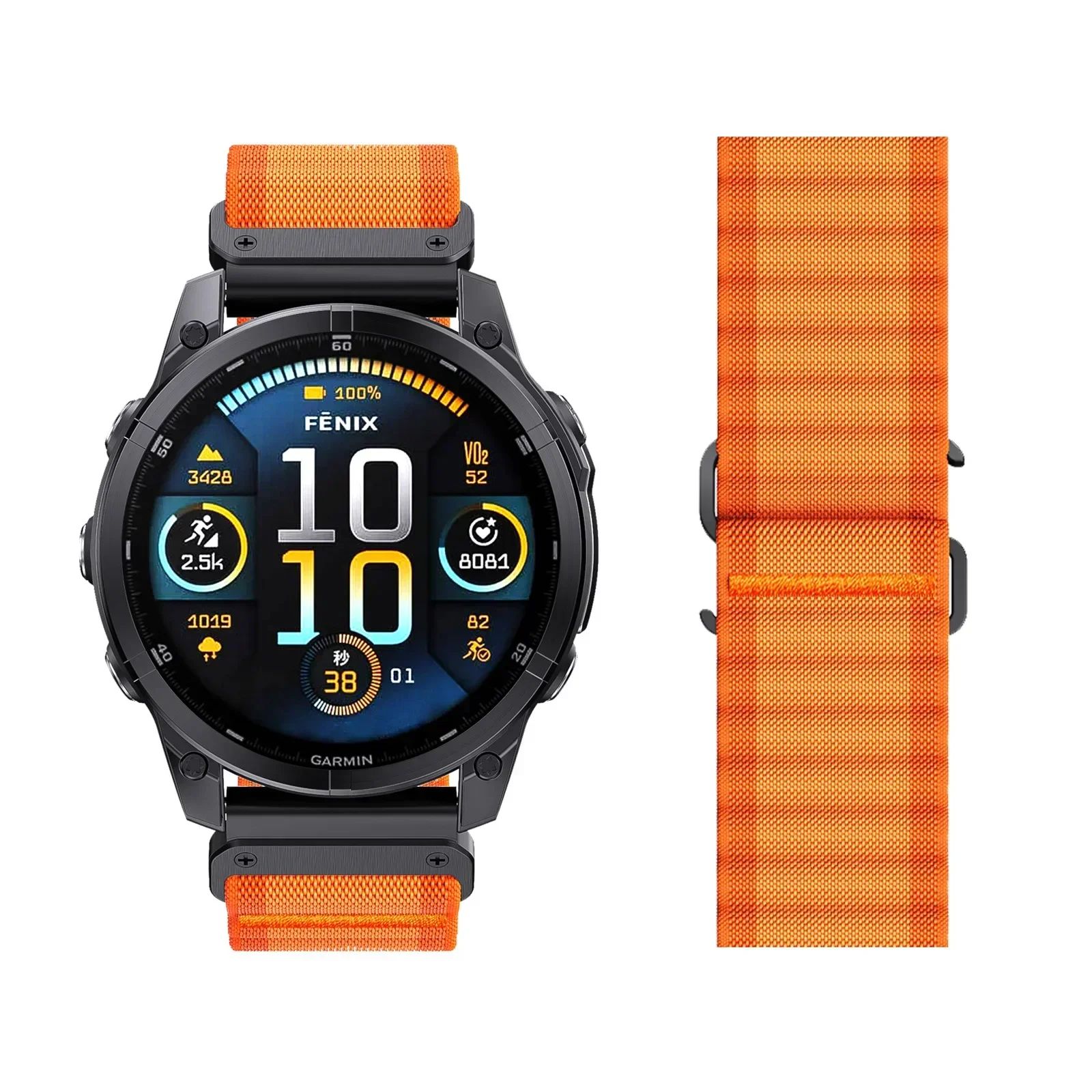 QuickFit 22mm 26mm Woven Nylon Band For Garmin Fenix E 8 47mm 51mm 7 7X 6 6X 5 5X Plus/Enduro 3/Epix Pro Gen 2 Strap Bracelet