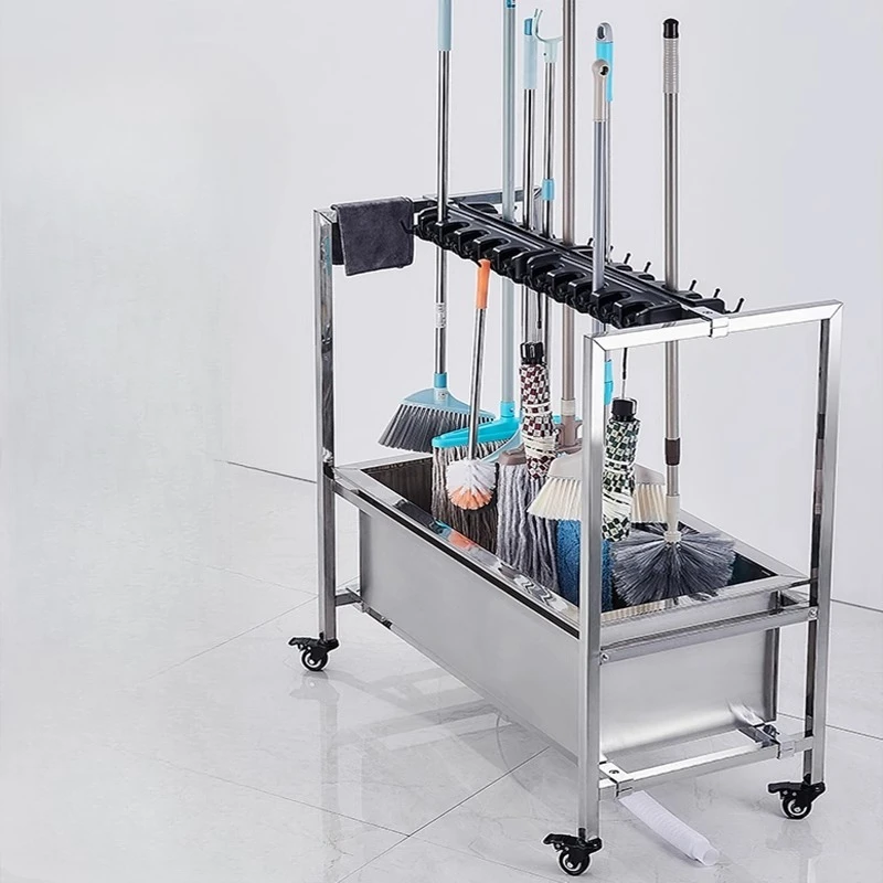 

Stainless steel mop pool Outdoor rectangular removable mop pool Home toilet Washing mop basin Sink school