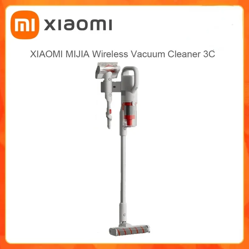 XIAOMI MIJIA مكنسة كهربائية لاسلكية محمولة 3C المنزل سيارة المنزلية اللاسلكية الاجتياح 120AW إعصار شفط فرشاة متعددة الوظائف