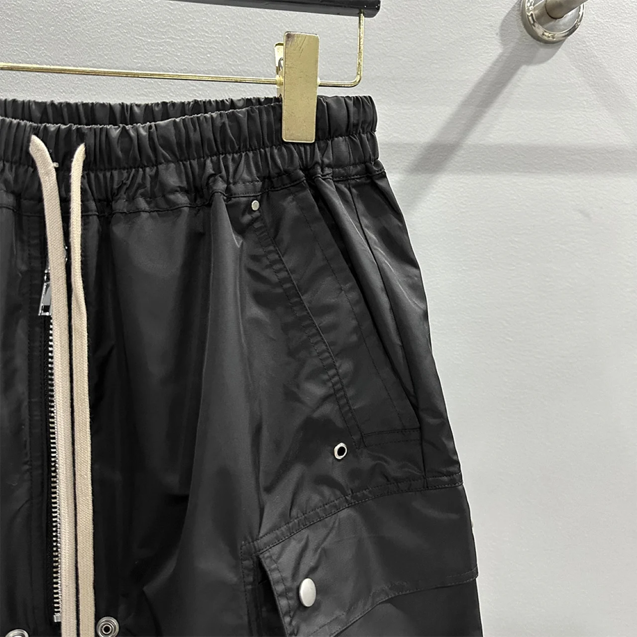 Dark Men Casual Harem Short Cotton Gothic Style Men's Clothing Sweatpants Summer High Street Women Loose Black Short