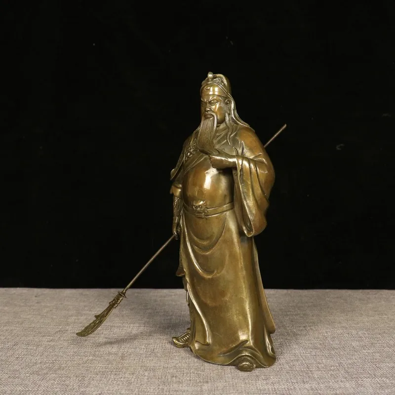 Bronze , brass arts Buddha , living room idol, Yu martial saint , Guan Gong statue, ope