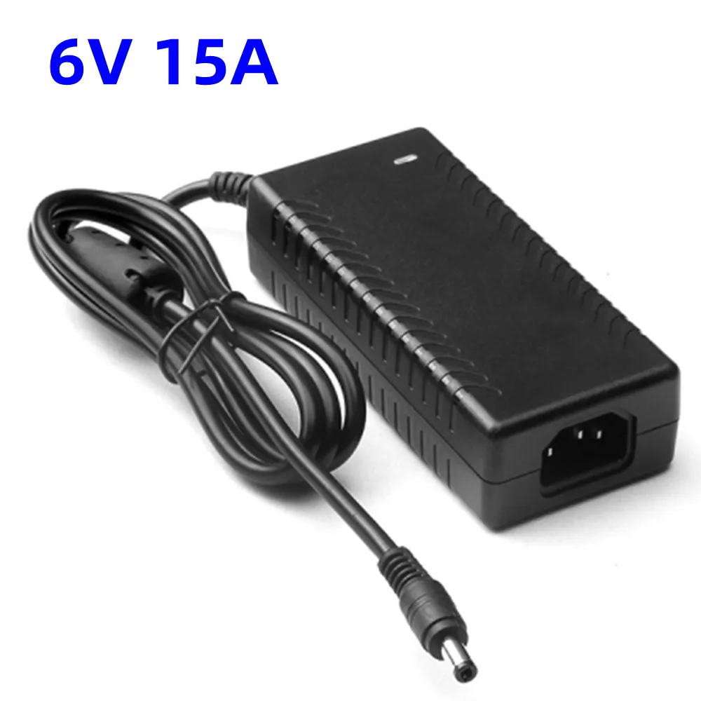 AC DC 6 Volt Power Supply 6V Power Adapter 6V5A 6V6A 6V10A 6V15A 6V20A 6V25A Power Supply Adaptor Source Transformer Converter