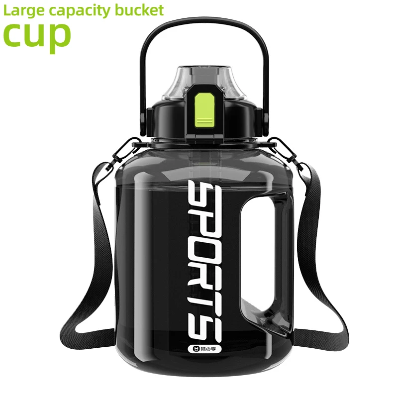 1500ml-3000ml-Large-Capacity Water Bottle for Long-Distance Outdoor Activities and Camping