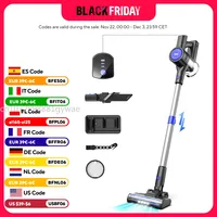 INSE Cordless Vacuum Cleaner, 235W Brushless Motor, 40Min Runtime, 6 in 1 Lightweight Bagless Vacuum for Household Cleaning