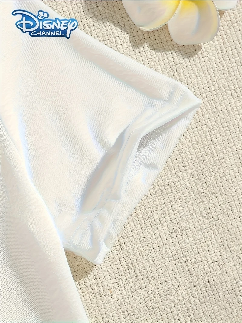 T-shirt da donna con motivo cartoon classico personaggio animato Disney - Top casual a maniche corte con simpatico design con stampa di cartoni animati