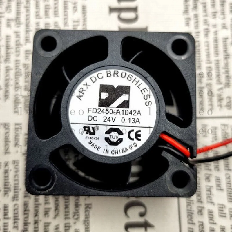 

YY 1 шт. ARX FD2450-A1042A 24 В 0,13 А 4020 4 см 2-проводной охлаждающий вентилятор # Ф4