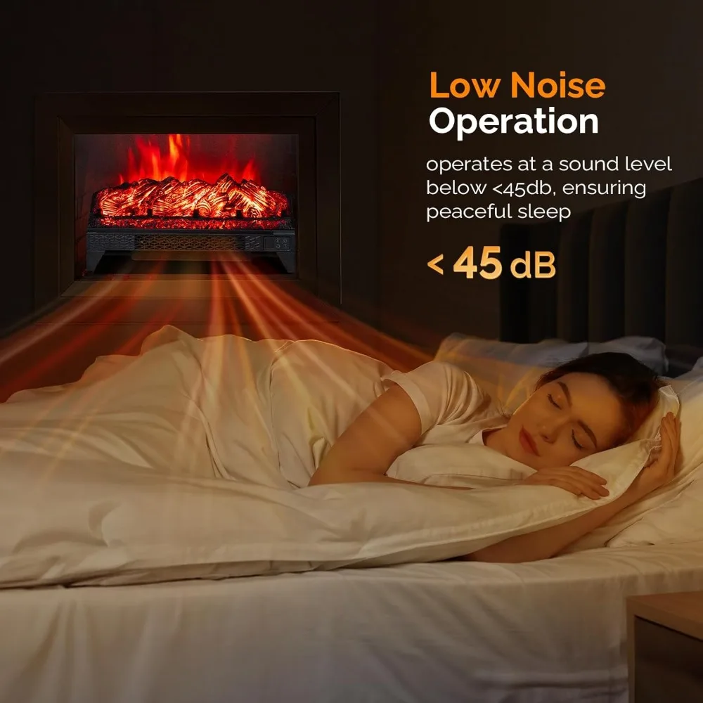 23 Perapian Listrik dengan WiFi, Dilengkapi Remote, Timer, dan Proteksi Panas Berlebih