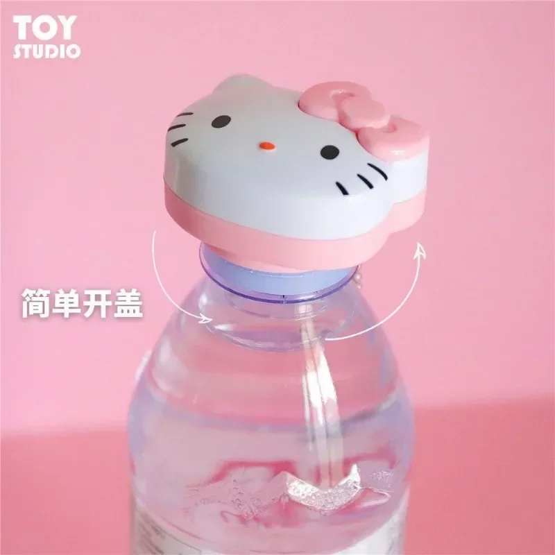 

Sanrio Hello Kitty Rotate Bottle Opener Cartoon Cute Anime Kt Cat Kawaii Home Goods Bottle Opener Key Chain Gifts for Friends