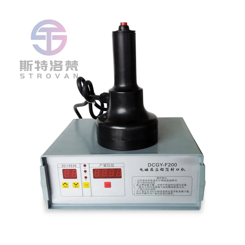 Electrically Driven Semi-Automatic Induction Sealing Machine Handheld Aluminum Foil & Glass Bottle Sealing Equipment