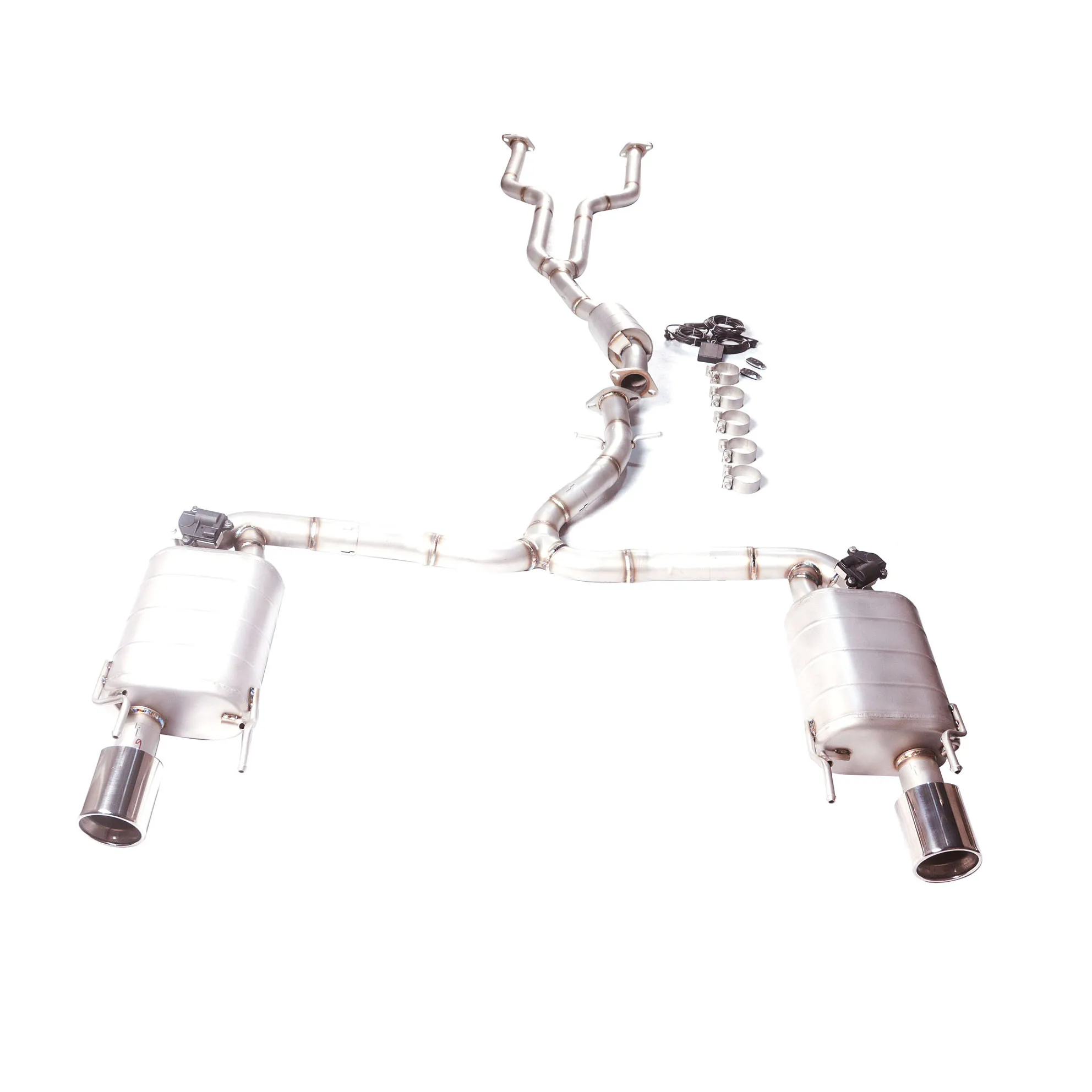 

[Продукт на заказ] Для Lexus IS250 2,5L Catback 304, высокопроизводительный клапан выхлопной системы из нержавеющей стали, глушитель с двойным выхлопом
