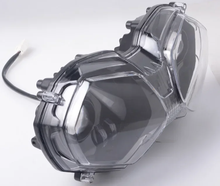 LED motorcycle headlight  with Angel Eyes Replacement Headlamp For Triumph tiger 800 motorcycle