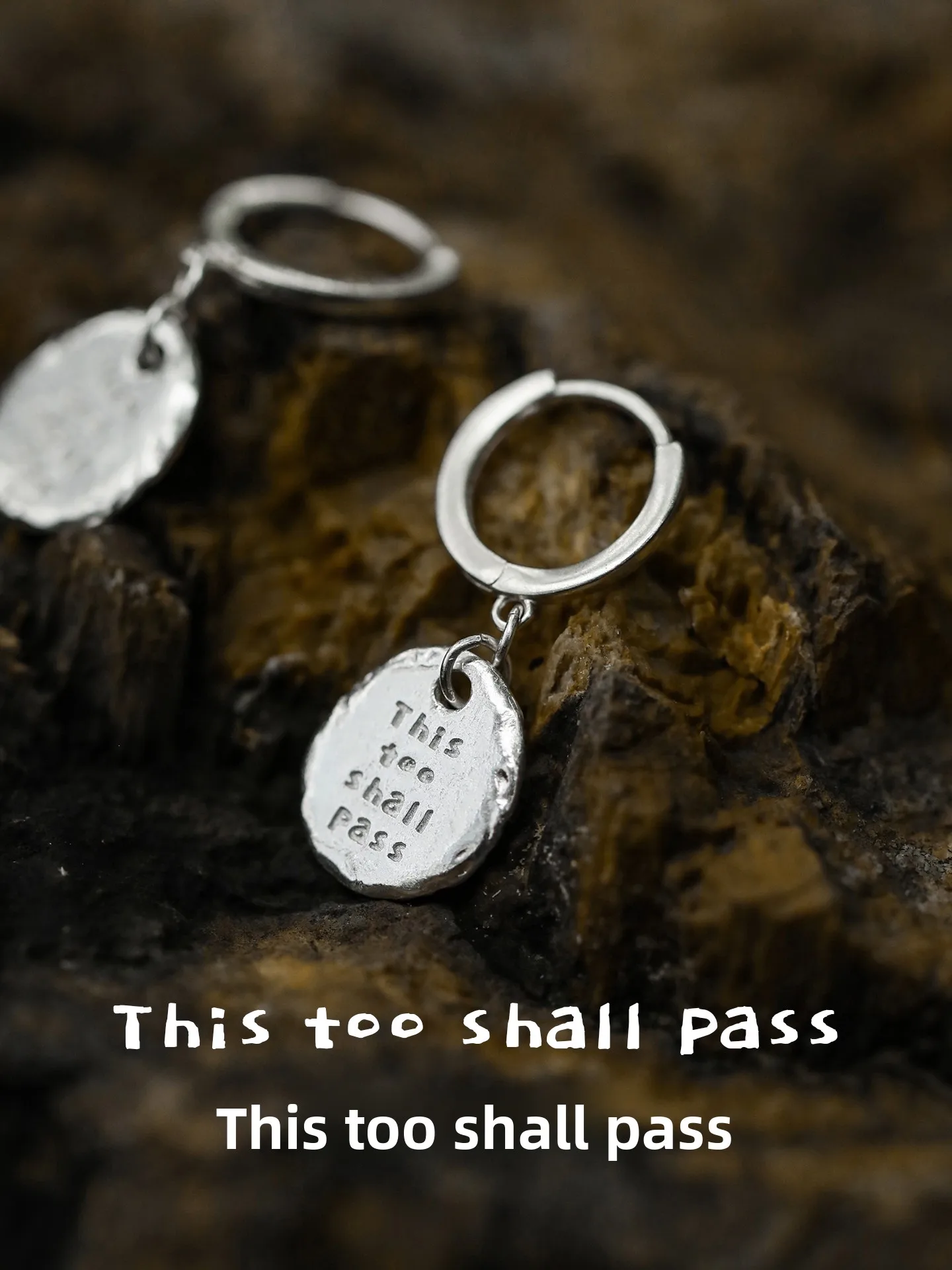 Zha Poo Original Design Silver Earrings for Women Customizable Engraving Handmade Fashion Jewelry Ear Cuffs