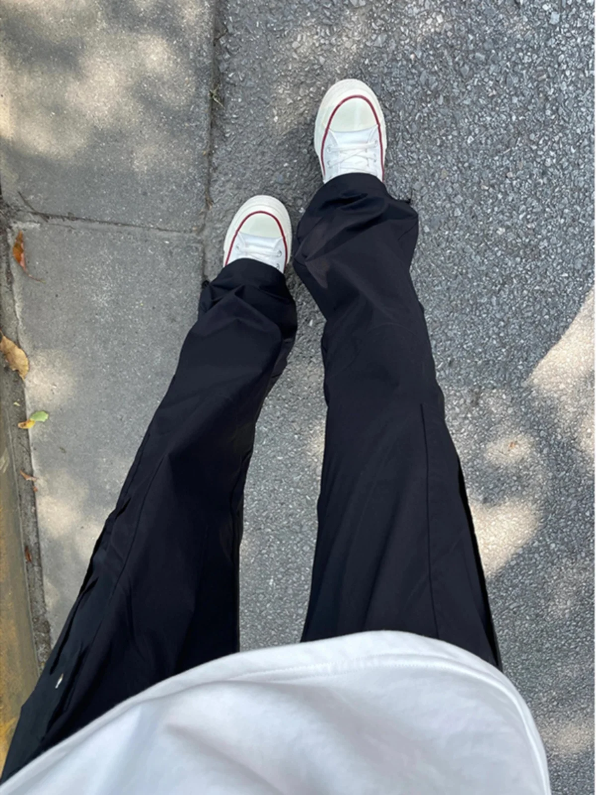 

Bla Workwear Pants for Men with Big kets Cleanfit American High Street Sle Advanced Feeling Cool Straight Leg Trousers