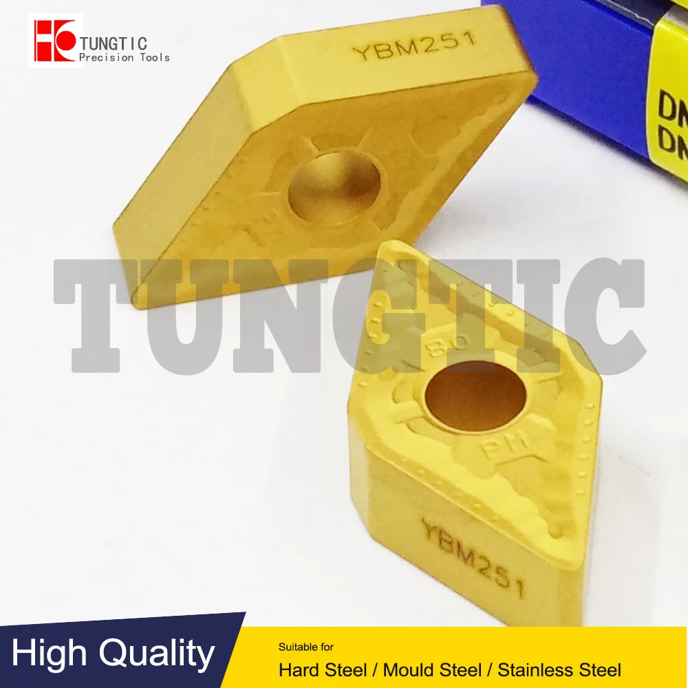 DNMG 150608 -PM YBC251 YBD152 YBC252 YBM251 YBC151 DNMG442-PM Cortador CNC Ferramentas Usinagem Torno Corte Inserções de Torneamento de Metal