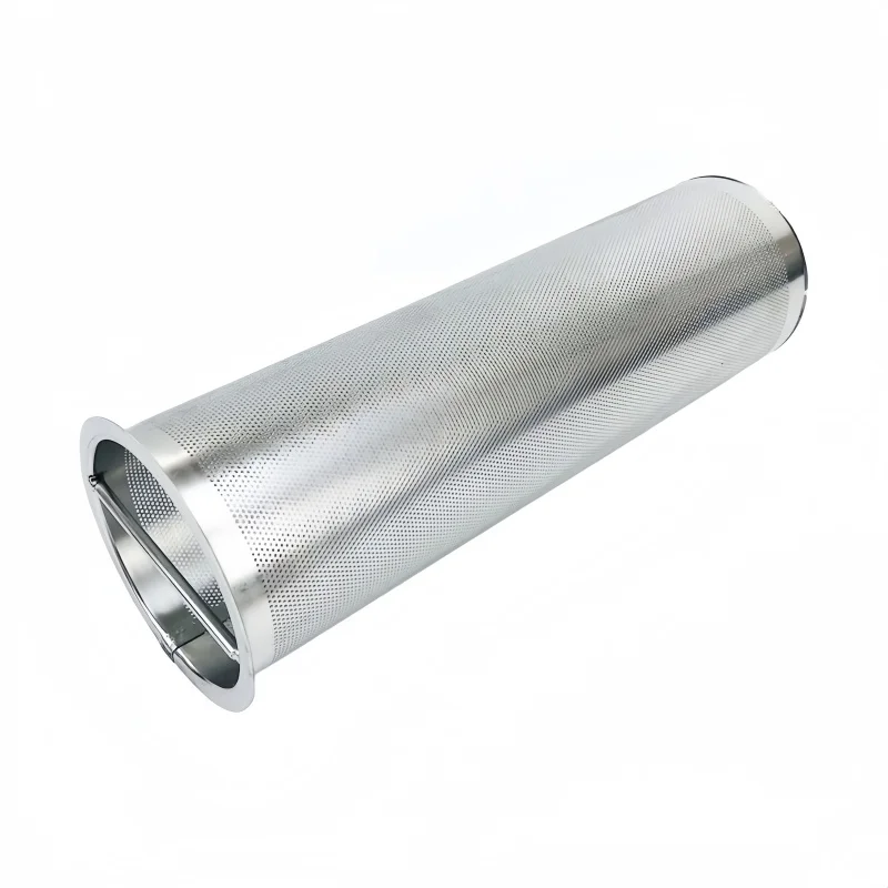 Filtro de cesta de ginebra de 3 "para destilación casera, acero inoxidable sanitario 304 longitud 220mm diámetro 67mm grosor 0,5mm