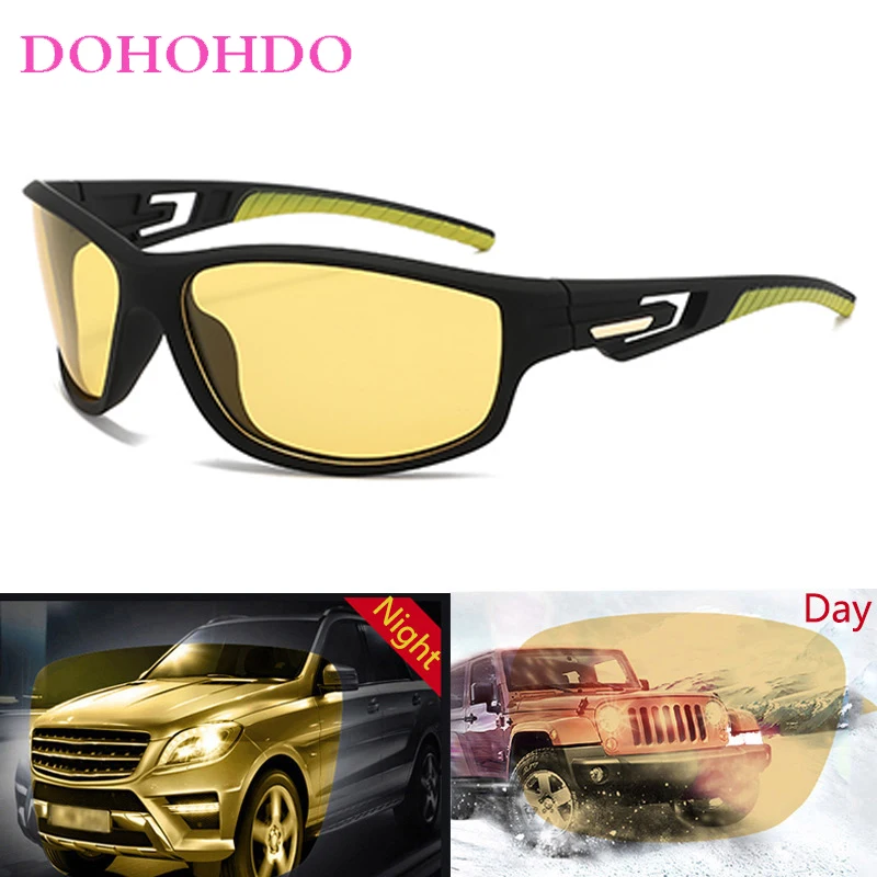 

Polarized Sunglasses For Men Driving Anti-Glare Cycling Sun Glasses Male Classic Woman Glasses Night Vision Goggles Unisex UV400