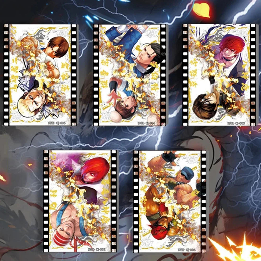 King Of Fighters Cards KOF 97 Arcade Fighting Game Character Kyo Kusanagi Kids Toys Fantasy Boy Collection Cards Birthday Gifts