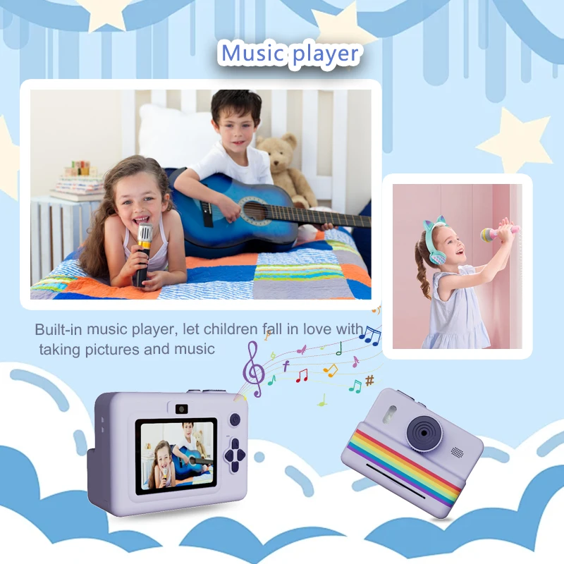 Children's printable camera toy small camera gift for boys and girls image 3