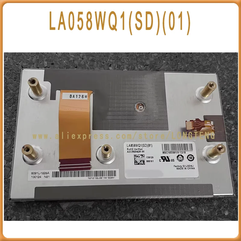 

Новый 5,8-дюймовый ЖК-дисплей LA058WQ1(SD)(01) LA058WQ1-SD01 для автомобильного GPS-навигационного экрана Mer-cedes B200